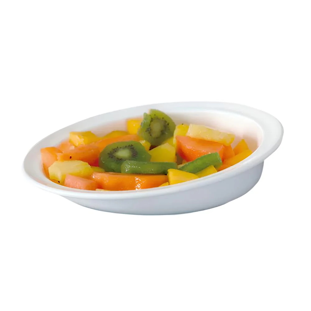 Plato Scoop Inclinado Antideslizante y Ergonómico