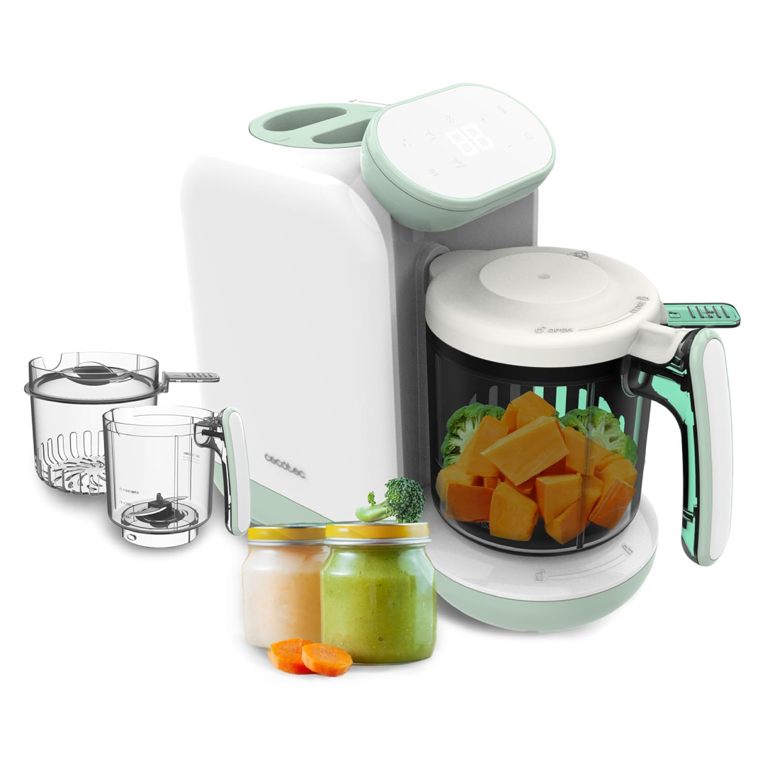 Robot de Cocina Multifunción que Esteriliza y Calienta Biberones