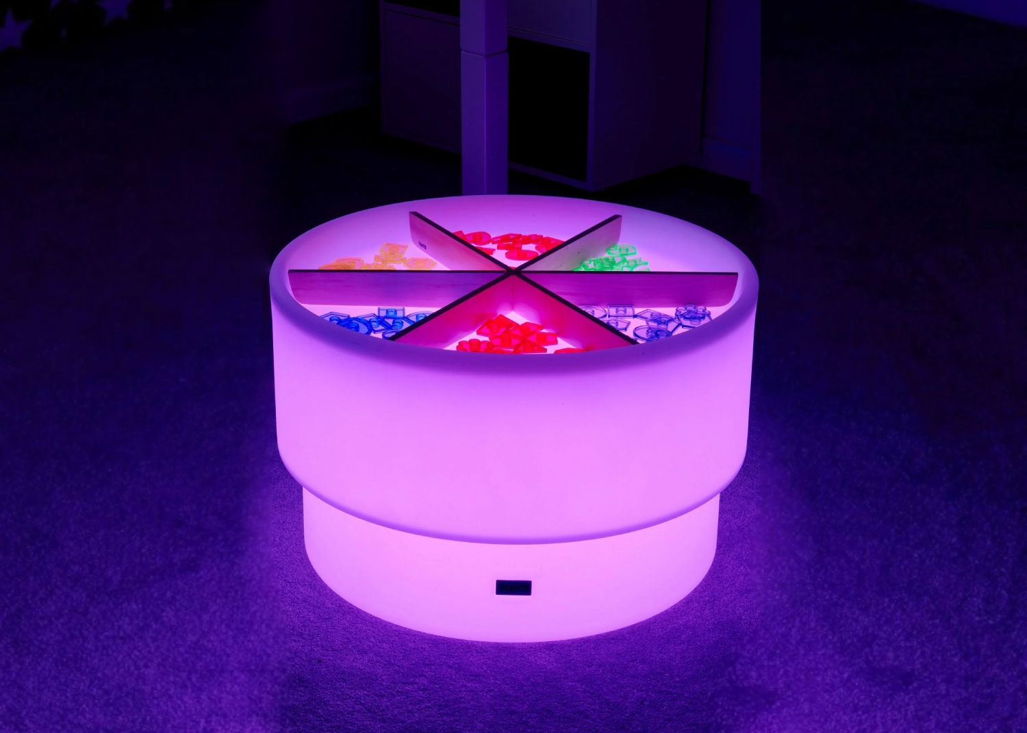 Mesa sensorial luminosa Sensory Mood Discovery Table