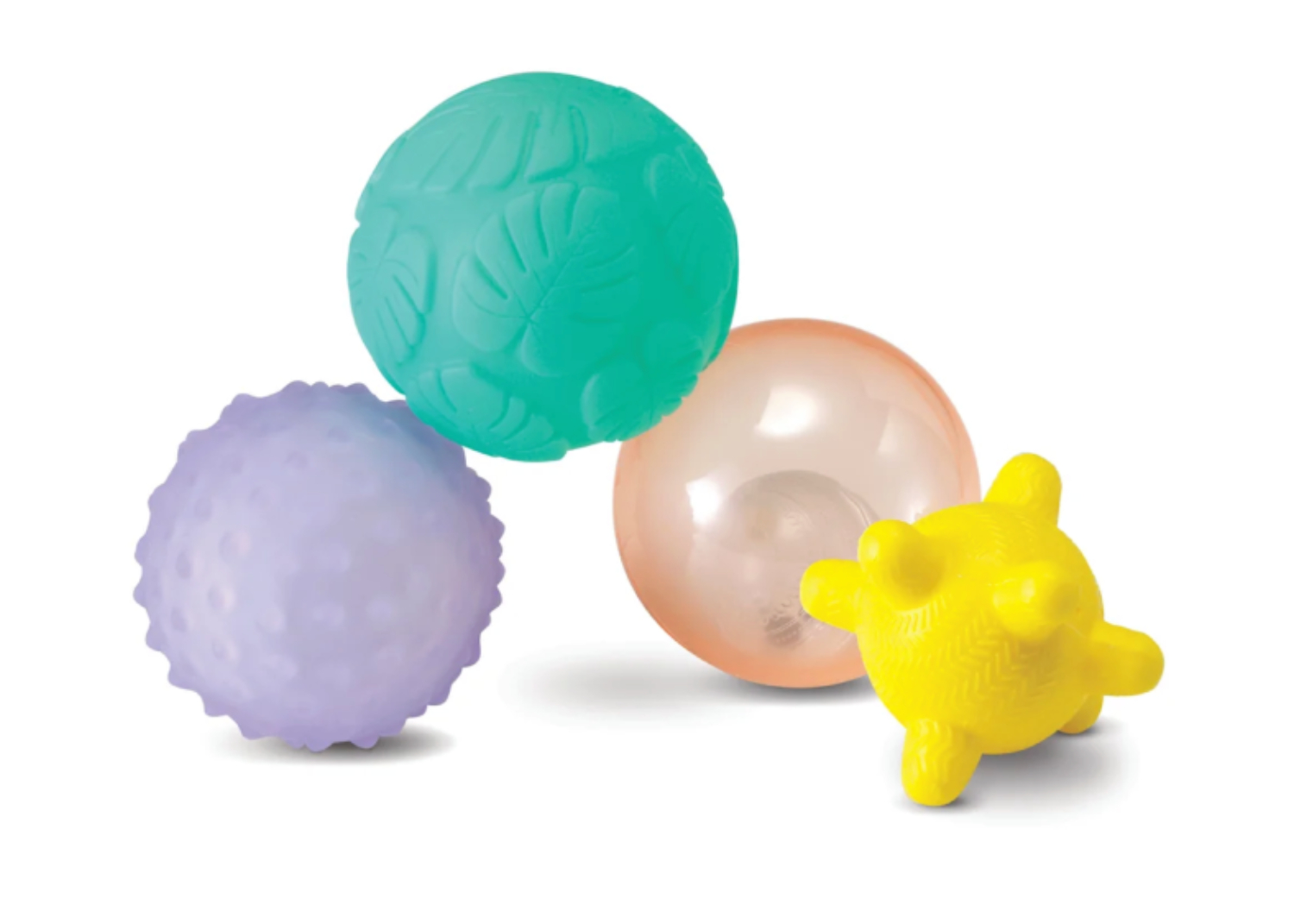 Set de pelotas multisensoriales con luz y sonido