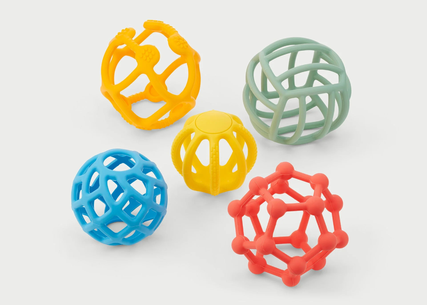 Set de 5 Bolas flexibles de silicona SiliSoft®