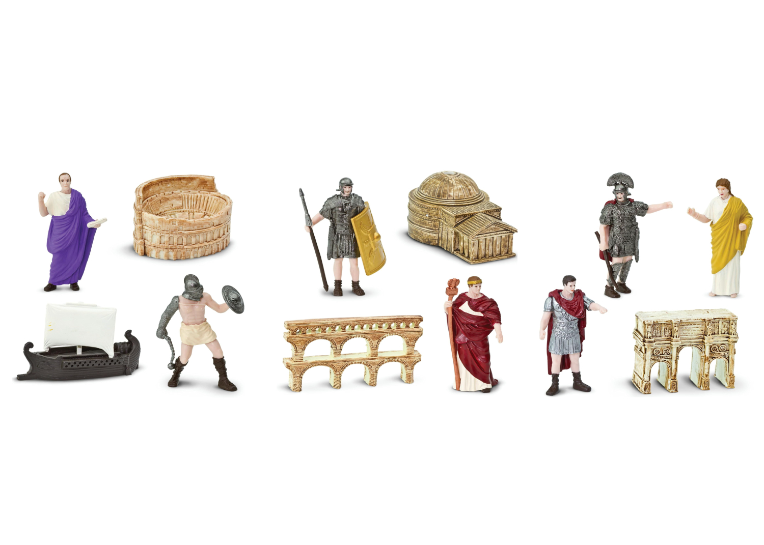 Set de 12 miniaturas Antigua Roma