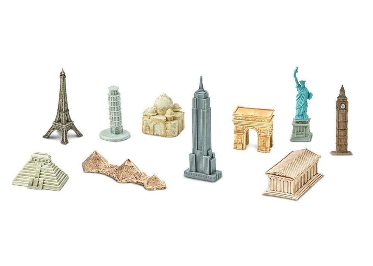 Set de 10 Monumentos del Mundo