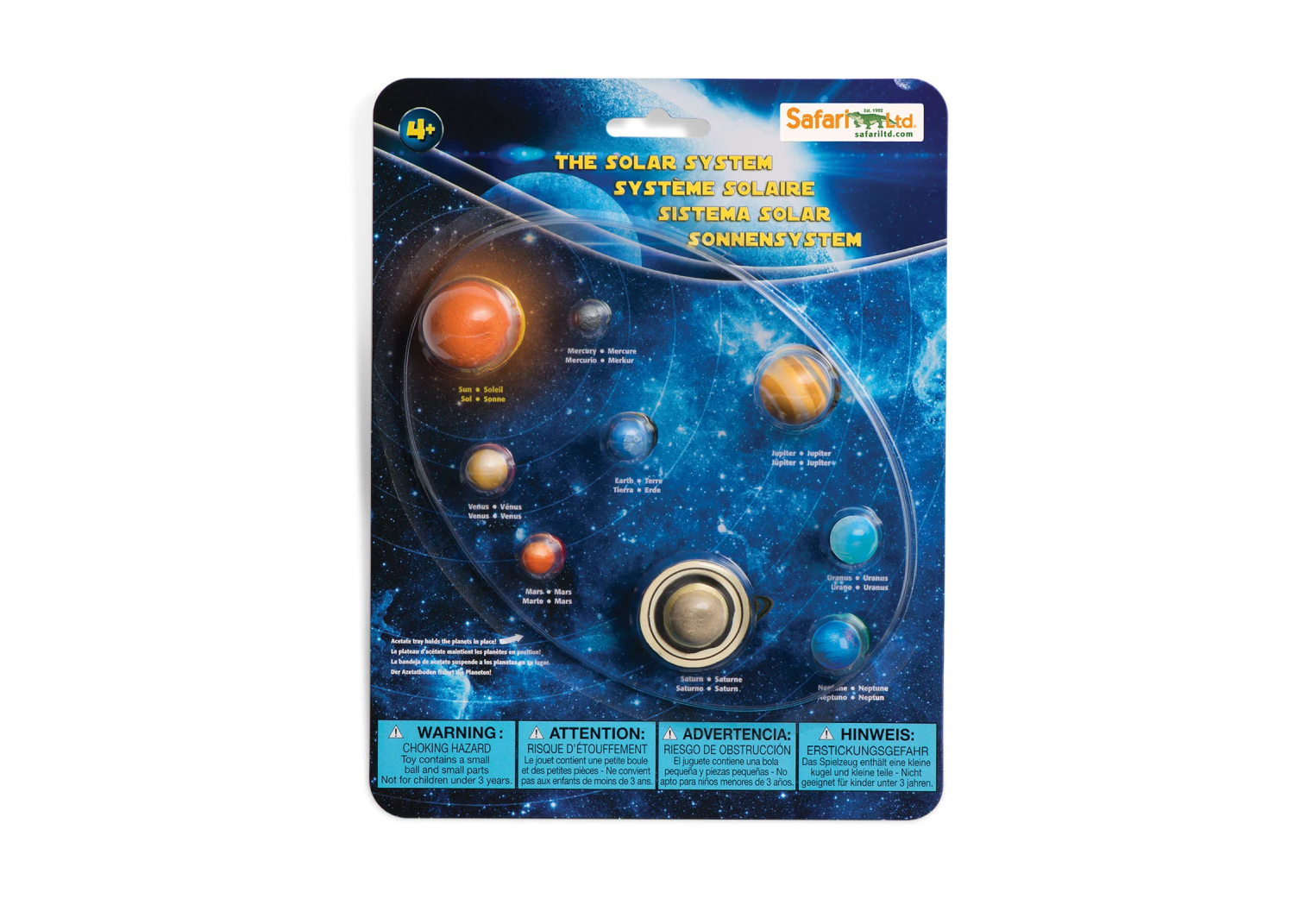 Set de 9 figuras Planetas del Sistema Solar