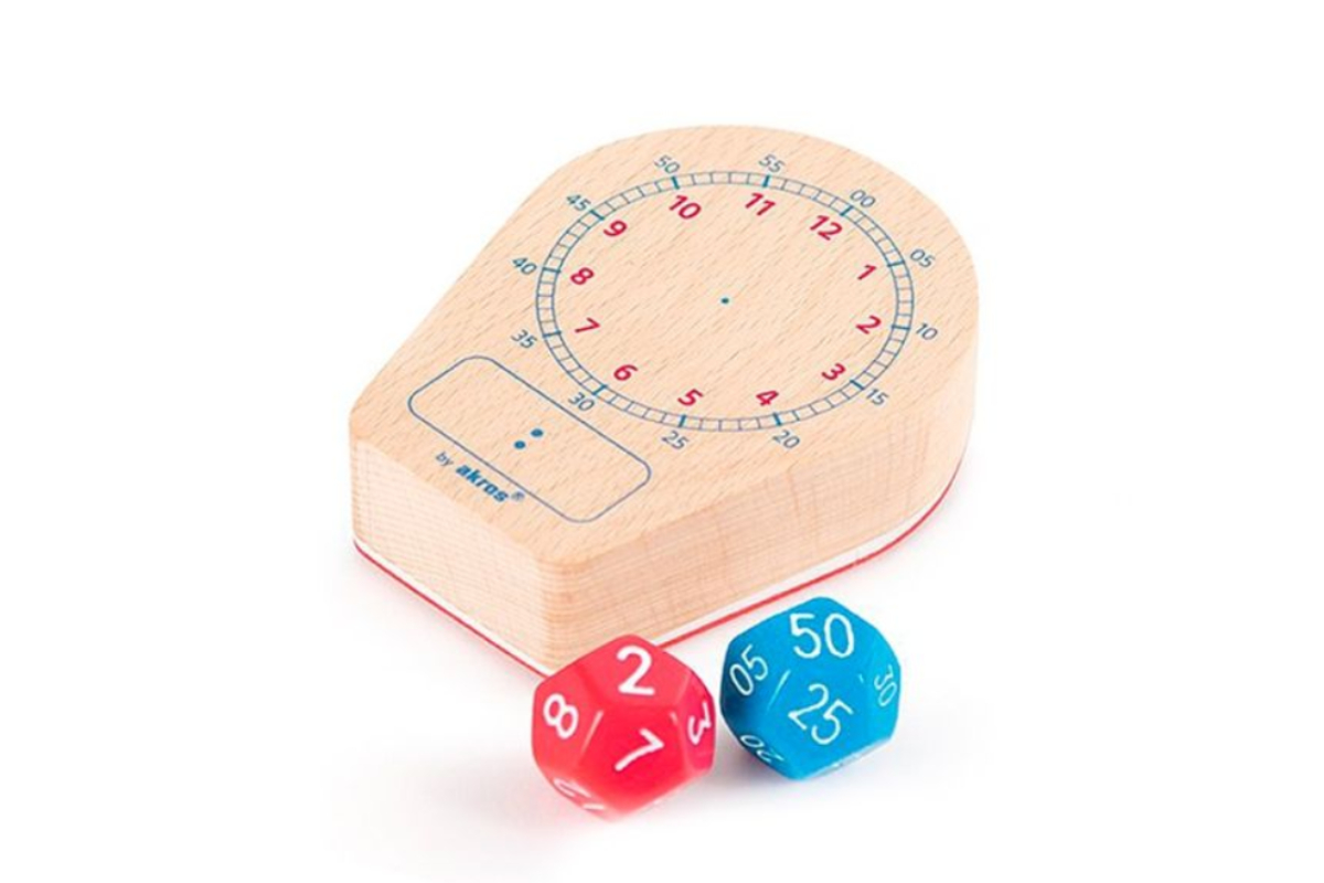 Sello de madera ¿Qué hora es? Akros