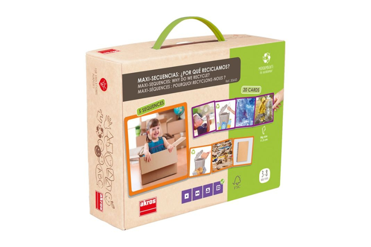 Maletín Maxi-Secuencias ¿por qué reciclamos? Akros