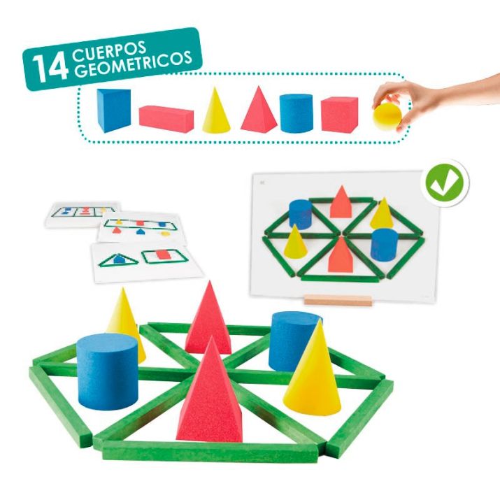 Topología: juego de habilidad con formas geométricas Akros