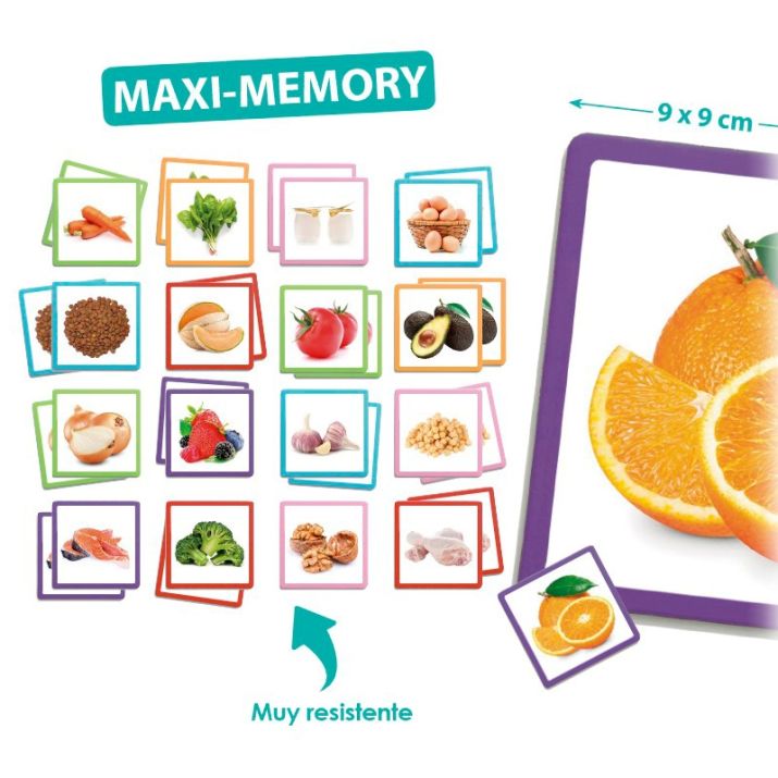 Maletín Maxi-Memory alimentos sanos Akros