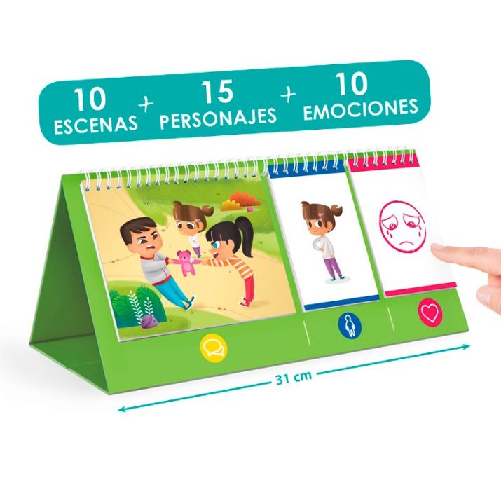 Juego de emociones y empatía: Ponte en mi lugar Akros