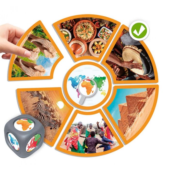 Descubre los continentes del mundo – Akros: juego de asociación para aprender geografía, culturas y diversidad