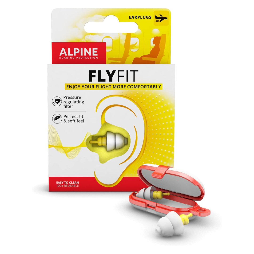 Alpine FlyFit: tapones para avión con regulación de presión y reducción de ruido